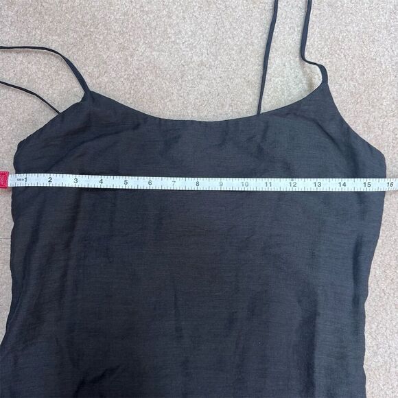 NWT Simon Miller Women's Black Zodiac Draped Fringe Gown Size 6 Maxi Dress - Picture 8 of 10